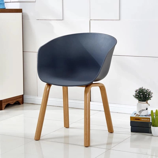 Ghế ăn hiện đại nhựa chân thép sơn tĩnh điện- Mã: 234N