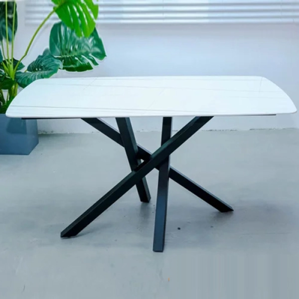 Bộ bàn ăn mặt đá 1m4 nhập khẩu- Mã: T178-4x269A