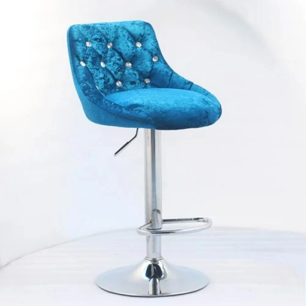 Ghế trang điểm xoay bọc nhung nhập khẩu- Mã: LV-449