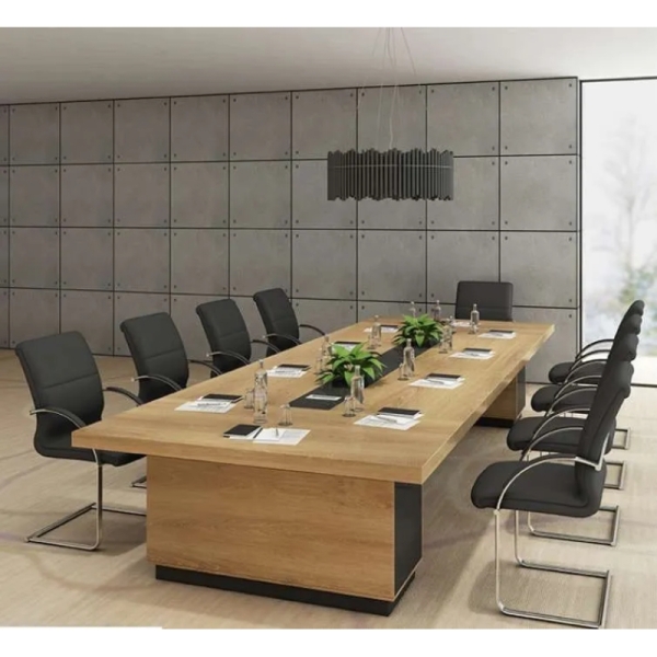 Bàn Họp Văn Phòng Gỗ Công Nghiệp 4m – BH27