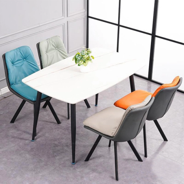 Bộ bàn ăn mặt đá 4 ghế hiện đại- Mã: T162-14-4×2127