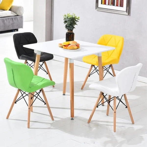 Ghế phòng ăn bọc nệm chân gỗ nhập khẩu- Mã 251