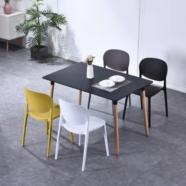 Bộ bàn ăn 4 ghế nhỏ gọn cho chung cư-Mã:T108-4×210