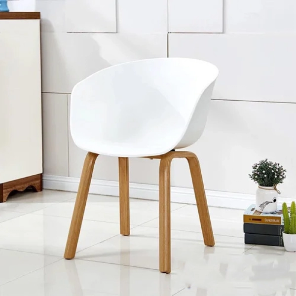 Ghế ăn hiện đại nhựa chân thép sơn tĩnh điện- Mã: 234N