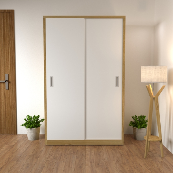 tủ quần áo 2 cánh lùa TA-102