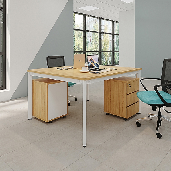 Cụm bàn làm việc 2 người chân Oval OVC01-1212
