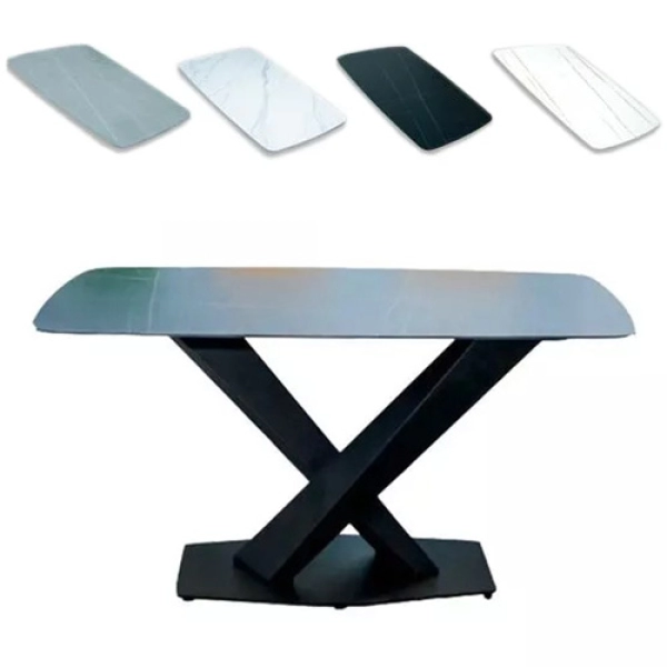 Bộ bàn ăn mặt đá 4 ghế sang trọng- Mã: T179-4×284