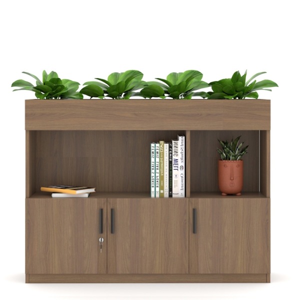 Tủ đựng tài liệu để cây trang trí