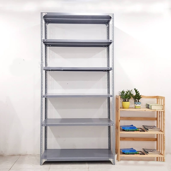 Kệ sắt V lỗ 6 tầng giá rẻ KE-03