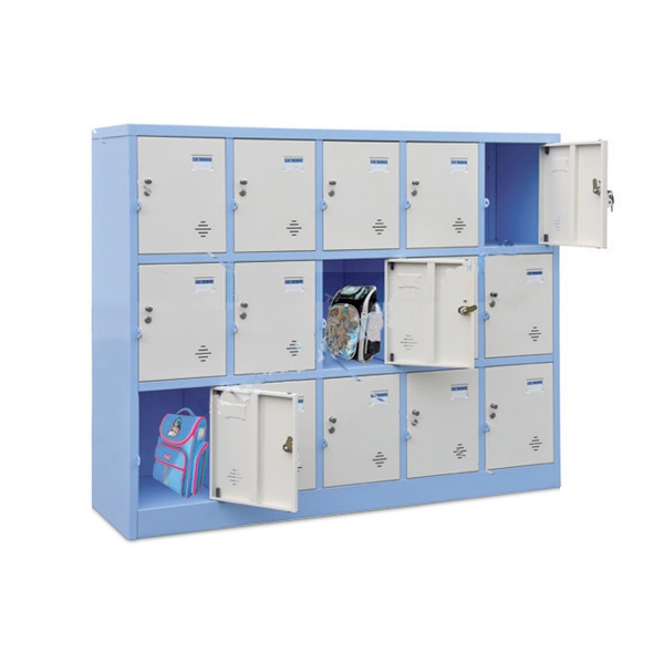 Tủ đựng đồ mầm non 15 ngăn 15