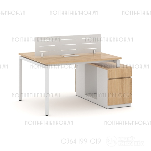 Module bàn 2 người 1m2 Eos EC1412-TP7