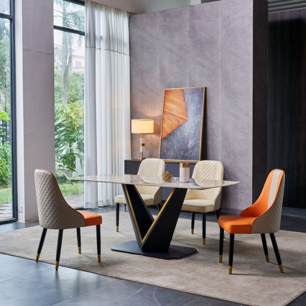 Bàn ăn mặt đá đẹp hiện đại- Mã: T1134