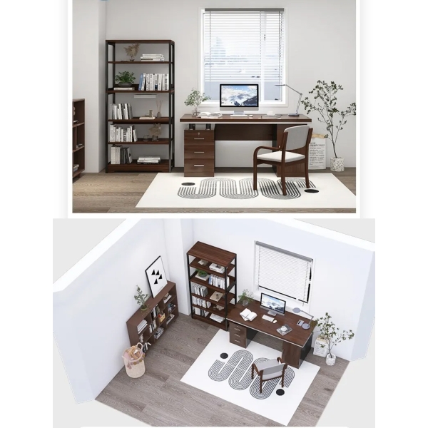 Bàn làm việc cho quản lý Uri trắng