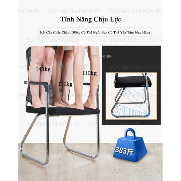 Ghế phòng họp lưng lưới