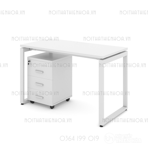 Bàn chân vuông chữ U Eos 1m2 EU12T-T
