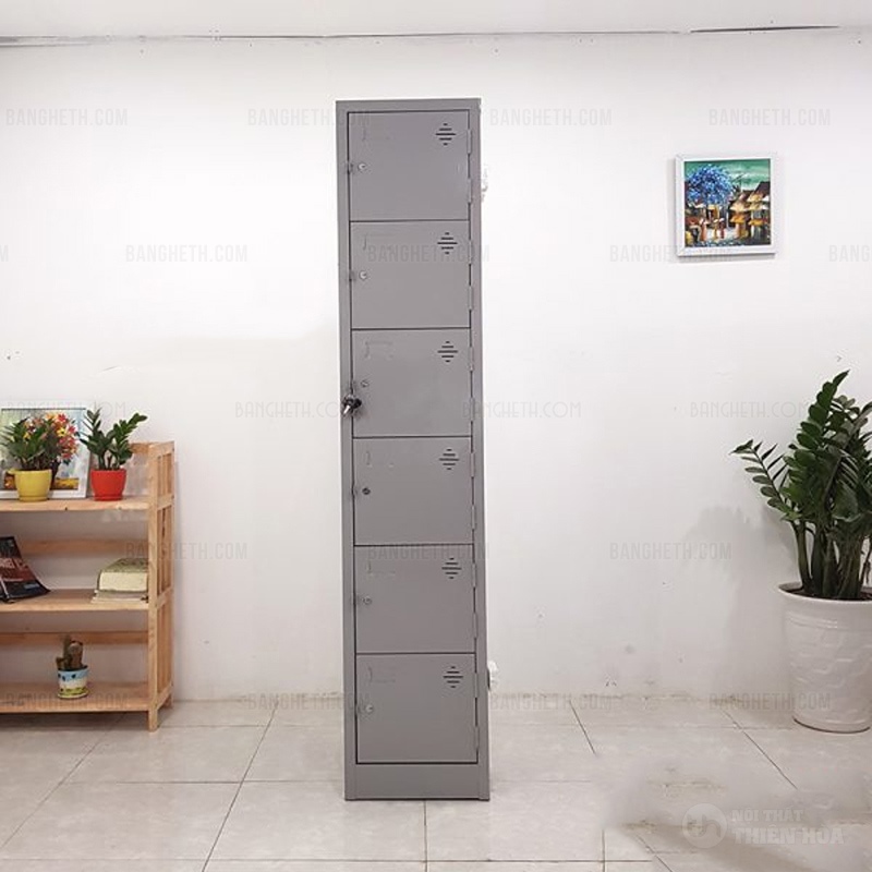 tủ locker 6 ngăn giá rẻ