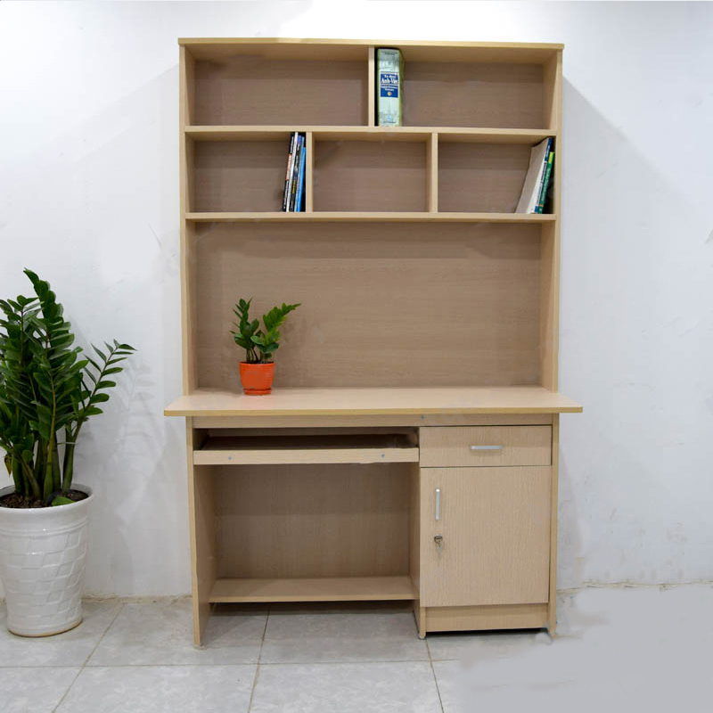 bàn liền giá sách 1m